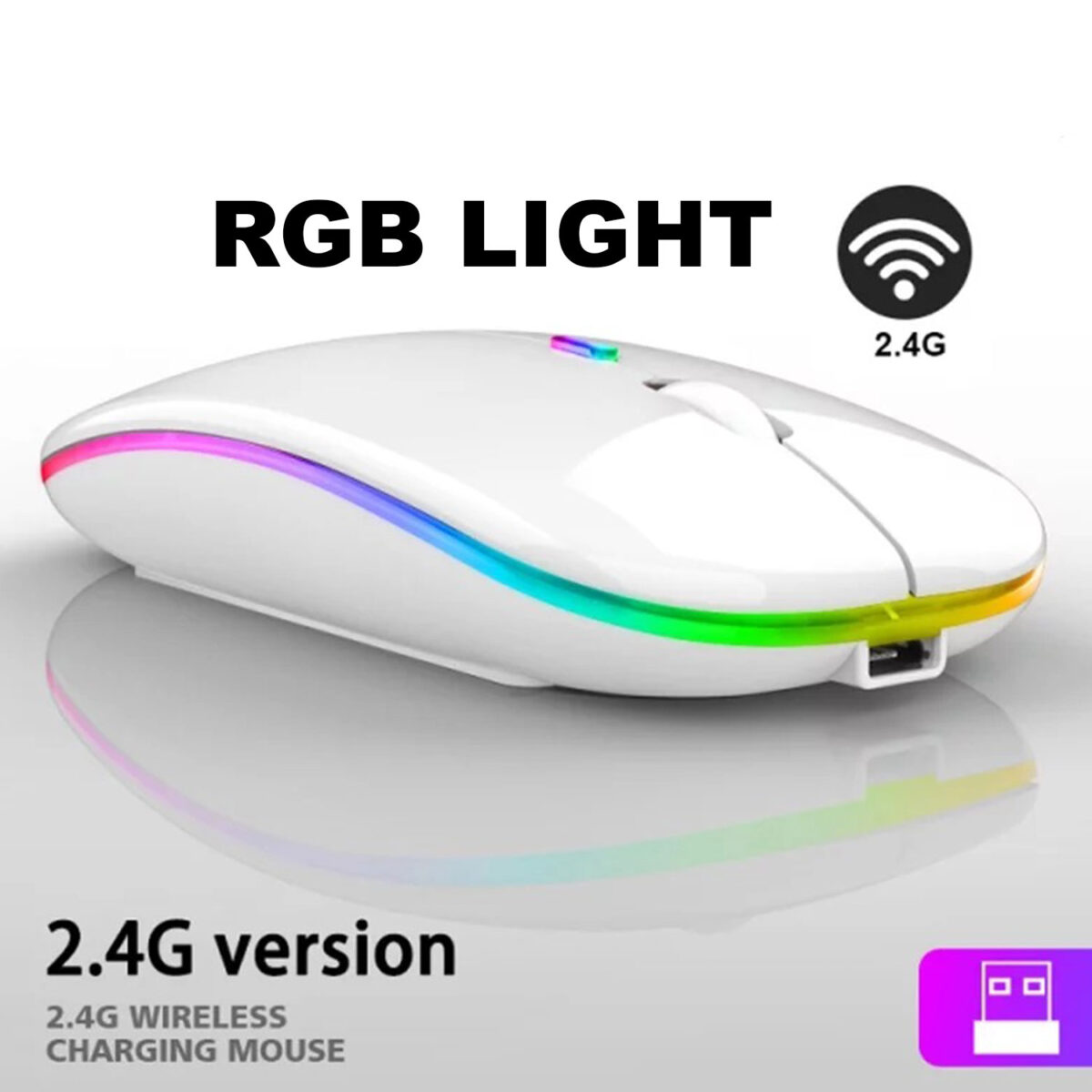 rgb wireless mouse